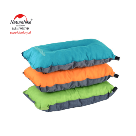 หมอนแบบพองลมอัตโนมัติ Naturehike สีเขียว_2